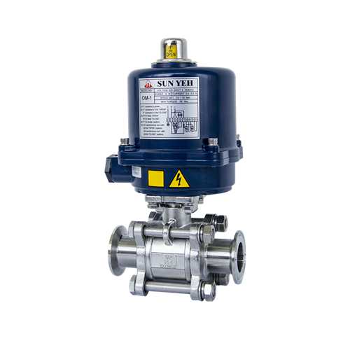 【SUNYEH】电动卡箍球阀