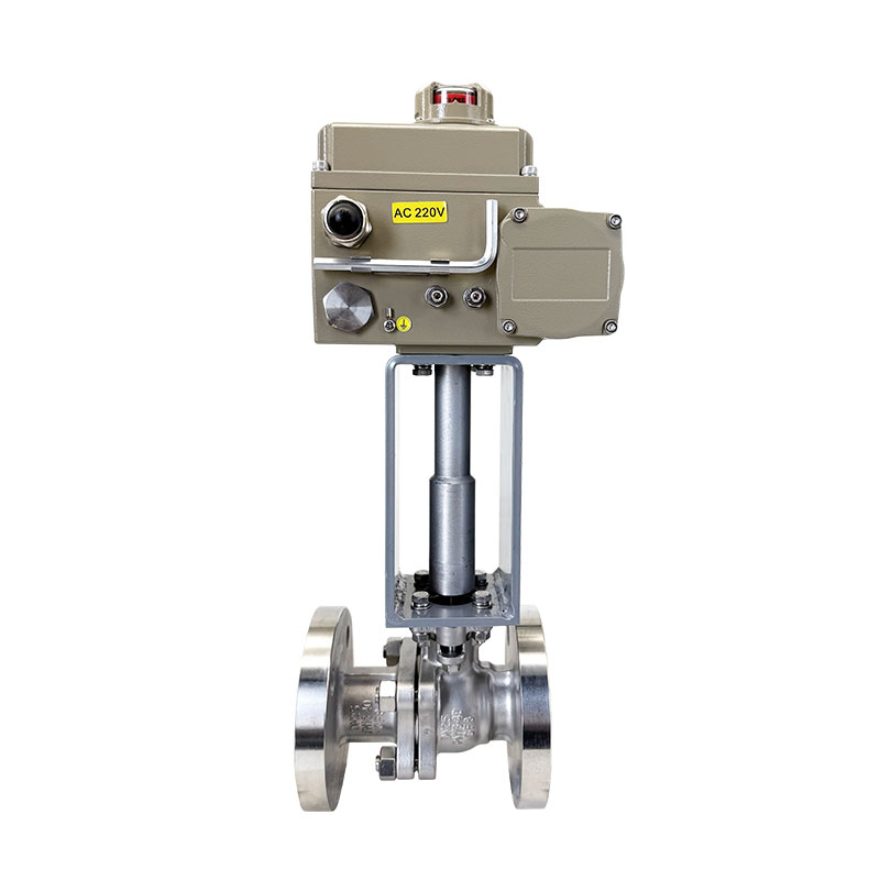 【SLVCN】电动高温法兰不锈钢球阀