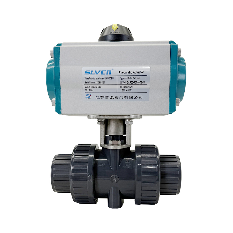 【SLVCN】气动UPVC球阀